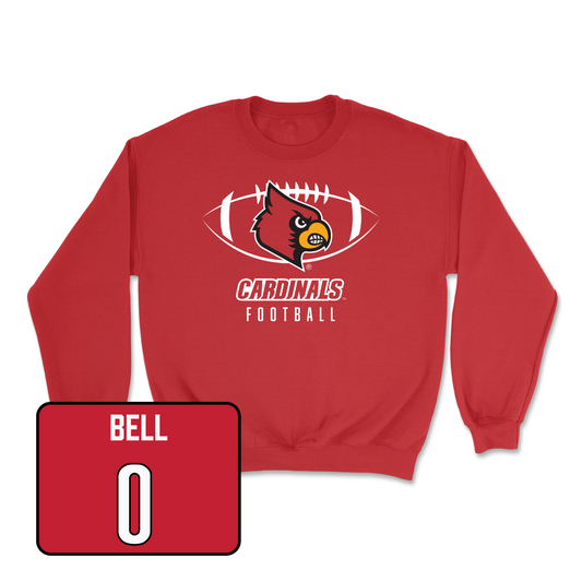 Red Football Gridiron Crew Youth Small / Chris Bell | #0