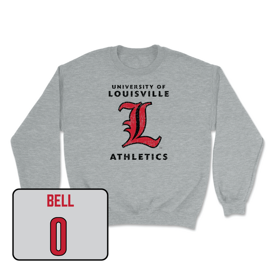 Sport Grey Football Vintage Crew Youth Small / Chris Bell | #0
