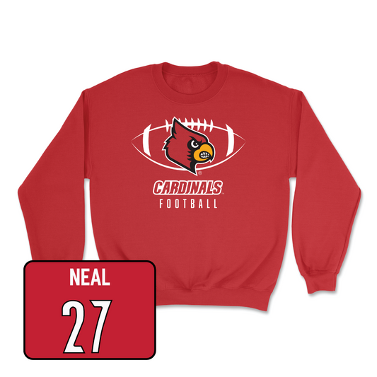 Red Football Gridiron Crew Youth Small / Devin Neal | #27