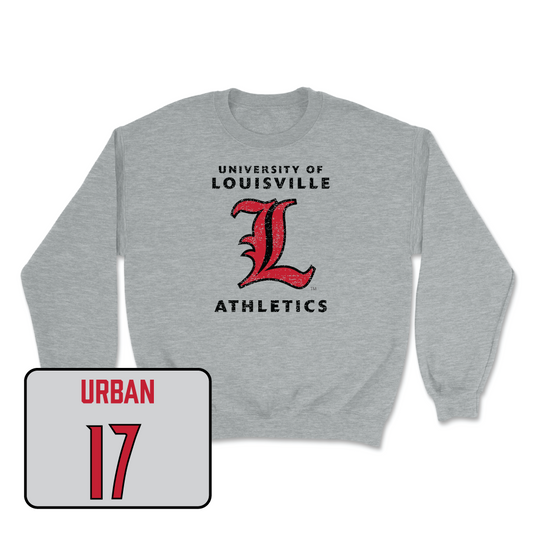 Sport Grey Women's Volleyball Vintage Crew Youth Small / Molly Urban | #17