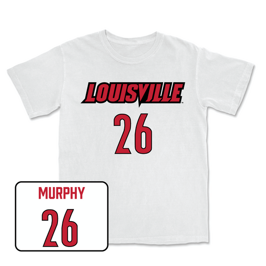 White Men's Soccer Player Comfort Colors Tee Youth Small / Sammy Murphy | #26
