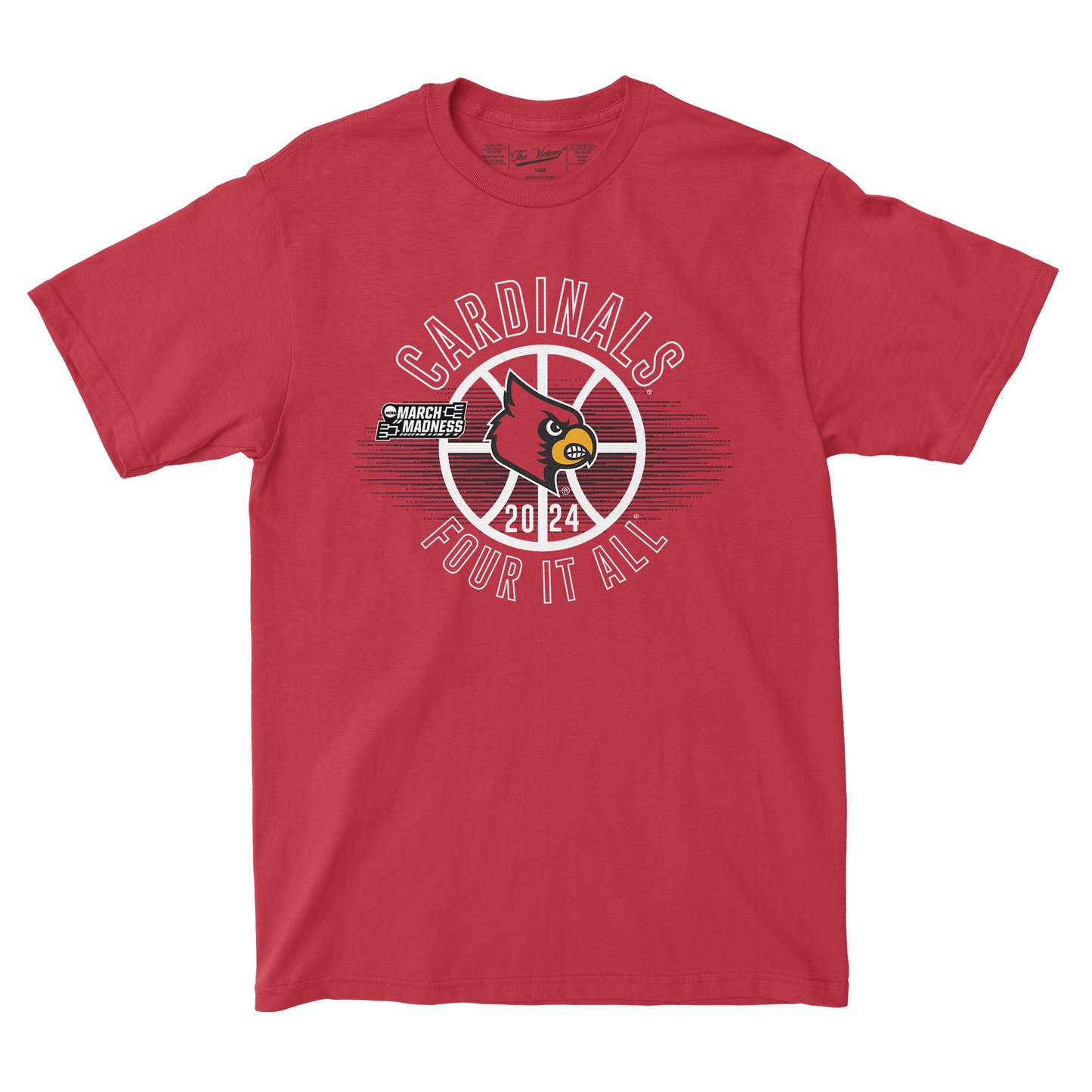 Louisville WBB Four it all T-shirt by Retro Brand
