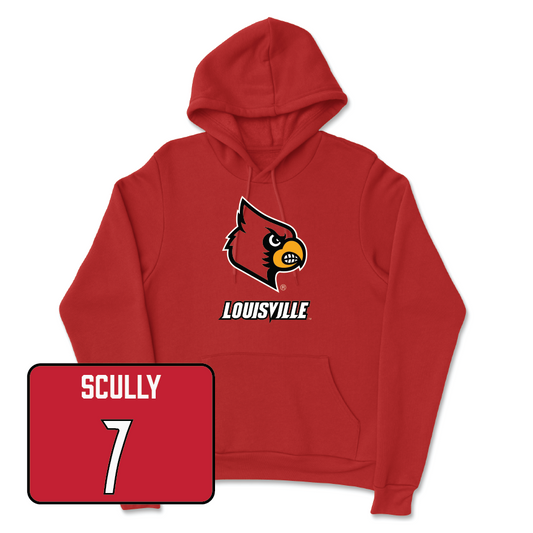 Red Women's Lacrosse Louie Hoodie - Abby Scully