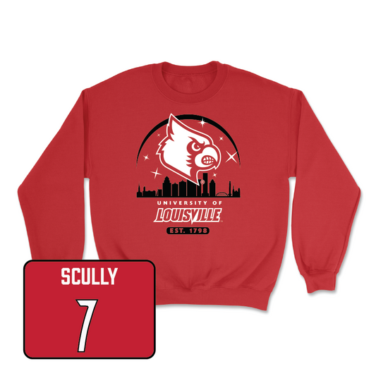 Red Women's Lacrosse Skyline Crew - Abby Scully