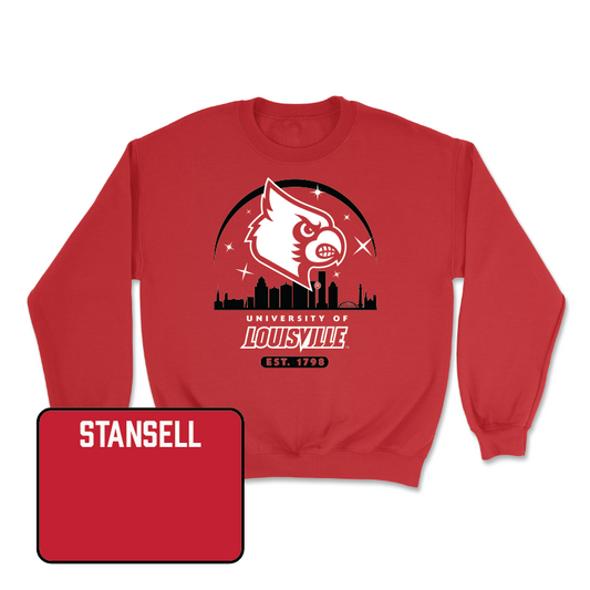 Red Track & Field Skyline Crew - Jack Stansell