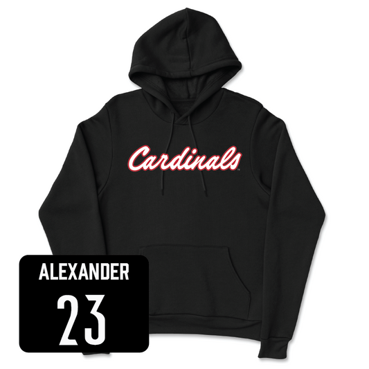 Softball Black Script Hoodie  - Ally Alexander