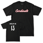 Men's Basketball Black Script Tee   - Frank Anselem-Ibe