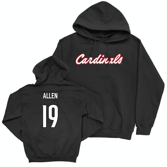 Football Black Script Hoodie    - Drew Allen