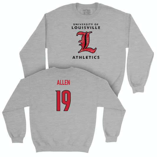 Sport Grey Football Vintage Crew    - Drew Allen