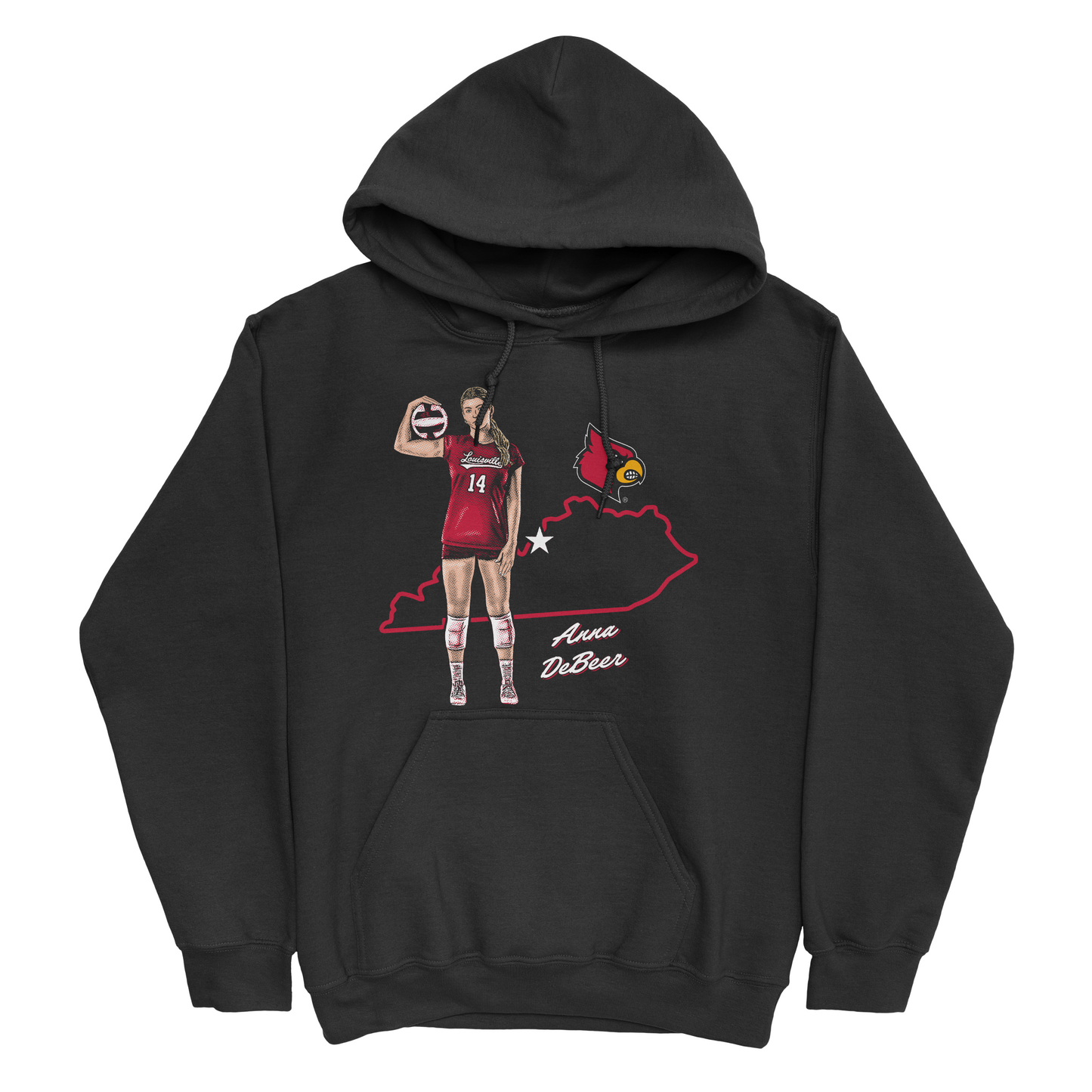 EXCLUSIVE RELEASE: Anna DeBeer Hometown Black Hoodie