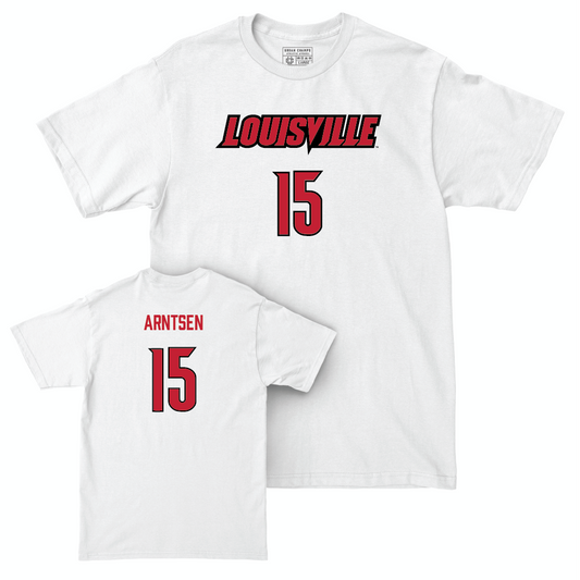 Men's Soccer Player White Comfort Colors Tee  - Ola Arntsen