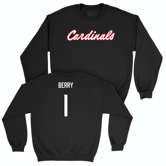 Women's Basketball Black Script Crew   - Imari Berry