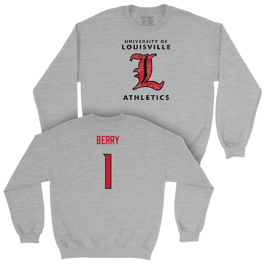 Sport Grey Women's Basketball Vintage Crew   - Imari Berry