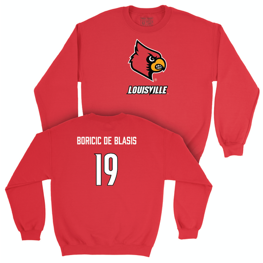 Red Men's Soccer Louie Crew  - Noah Boricic De Blasis