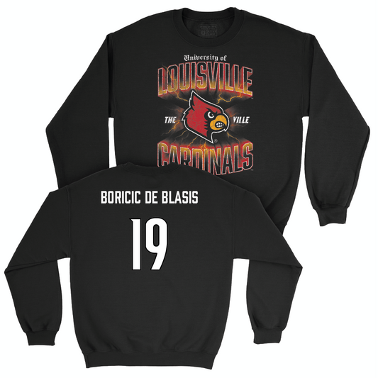 Men's Soccer Black Streetwear Crew  - Noah Boricic De Blasis