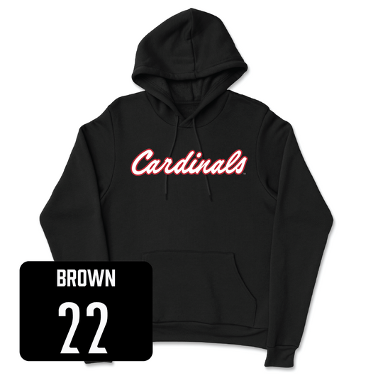 Football Black Script Hoodie - Keyjuan Brown