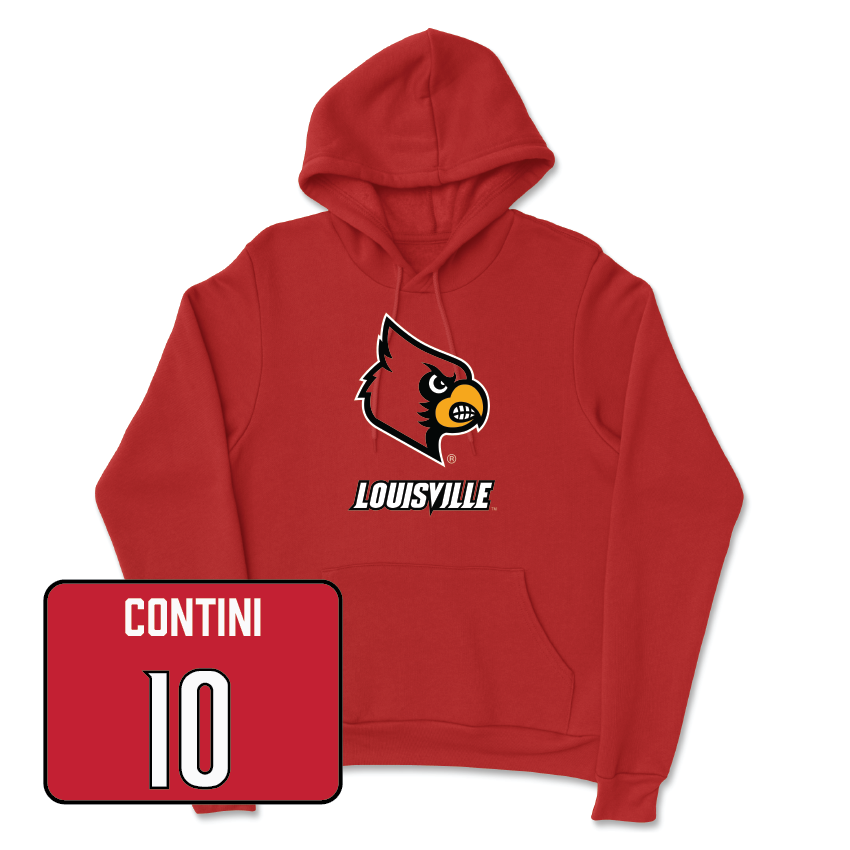 Red Women's Soccer Louie Hoodie  - Lauryn Contini