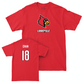 Red Baseball Louie Tee   - Griffin Crain