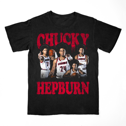 EXCLUSIVE RELEASE: Chucky Hepburn 90s Black Tee