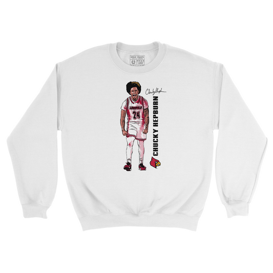 EXCLUSIVE RELEASE: Chucky Hepburn Illustrated White Crew