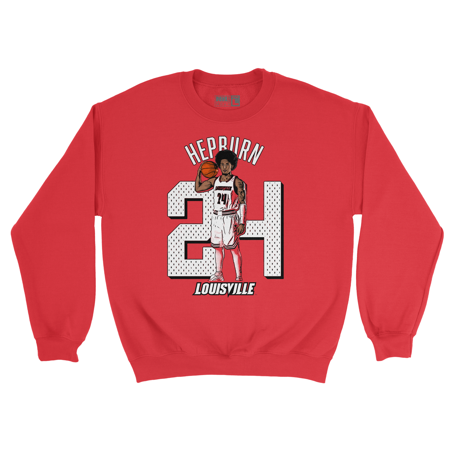 EXCLUSIVE RELEASE: Chucky Hepburn Illustrated Red Crew