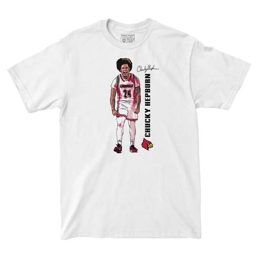 EXCLUSIVE RELEASE: Chucky Hepburn Illustrated White Tee