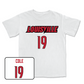 Women's Lacrosse White Player Comfort Colors Tee - Abby Cole