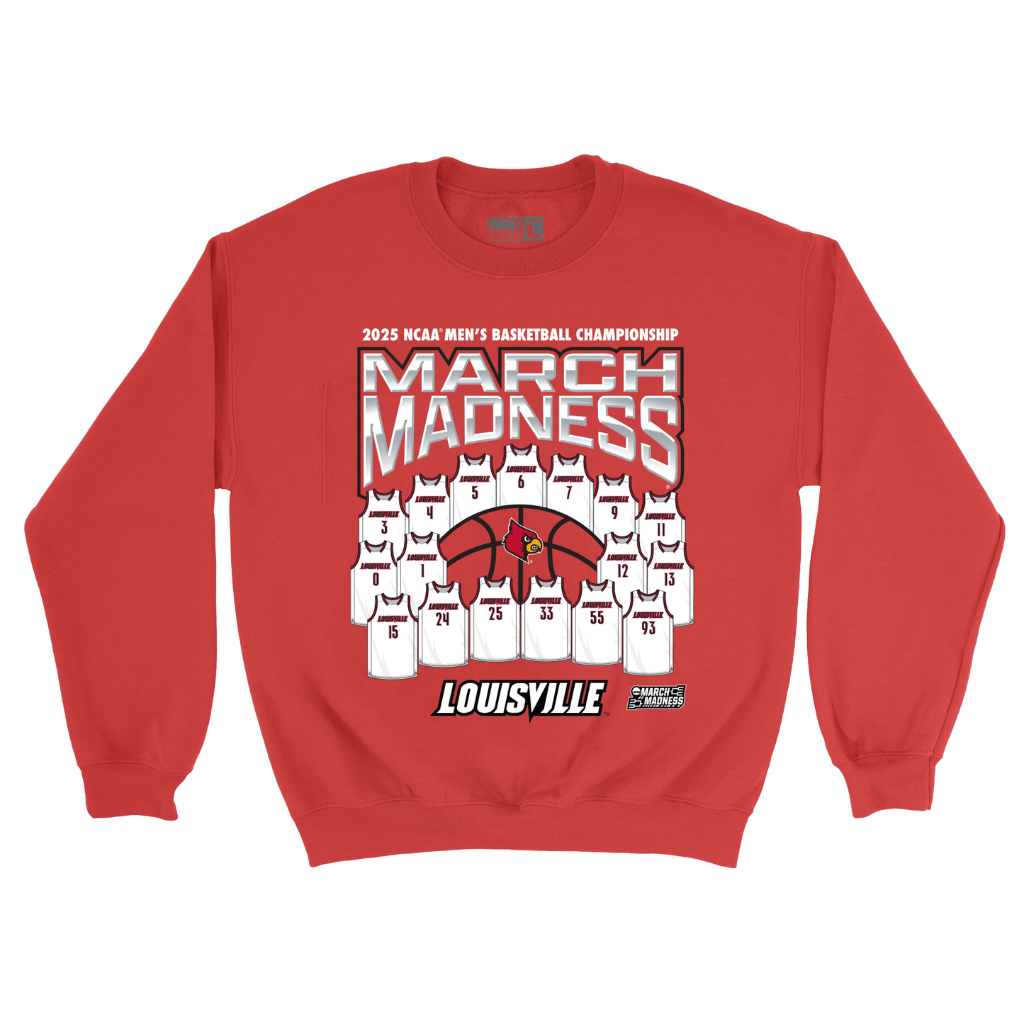 Louisville Men's Basketball Jersey Madness Crew