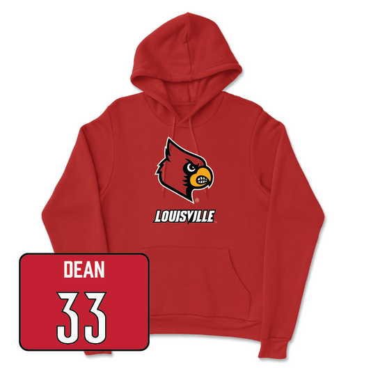 Red Baseball Louie Hoodie - Mitchell Dean