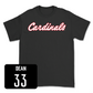 Baseball Black Script Tee - Mitchell Dean