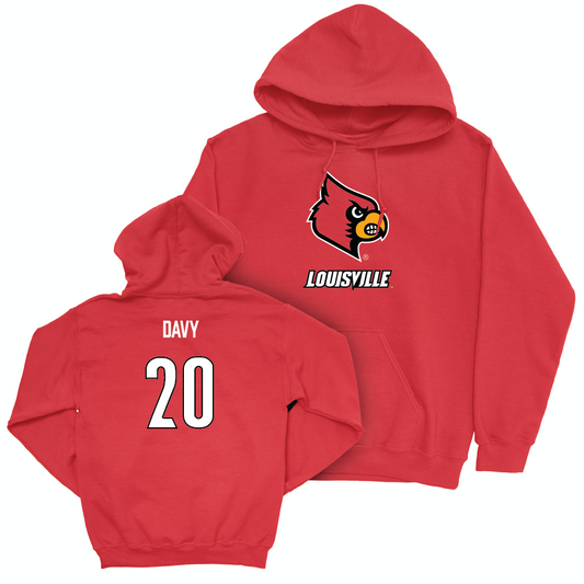 Red Women's Soccer Louie Hoodie  - Fina Davy