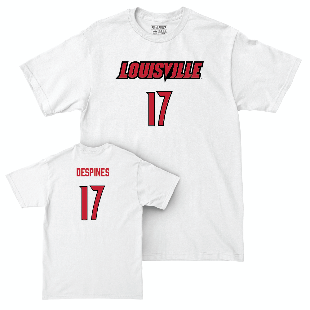 Softball White Player Comfort Colors Tee  - Bri Despines