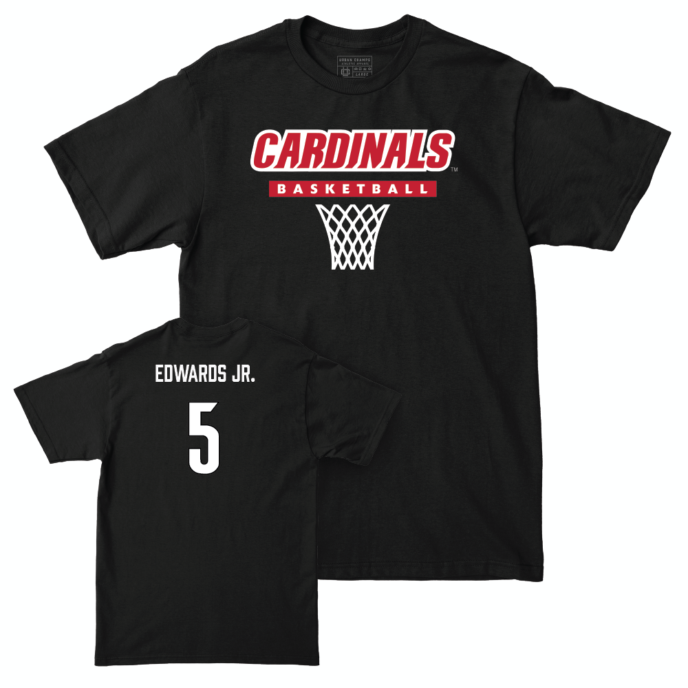 Men's Basketball Black Hardwood Tee   - Terrence Edwards Jr.