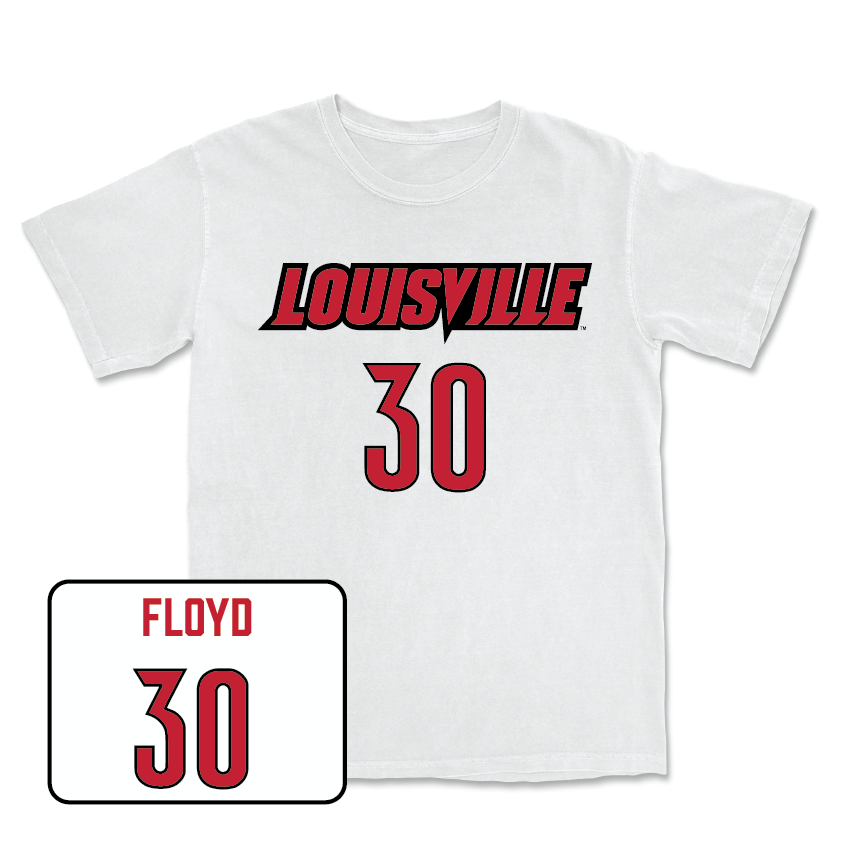 Women's Soccer White Player Comfort Colors Tee - Erynn Floyd