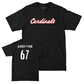 Football Black Script Tee    - James Glover-Tyson