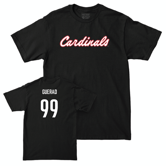 Football Black Script Tee    - Jordan Guerad