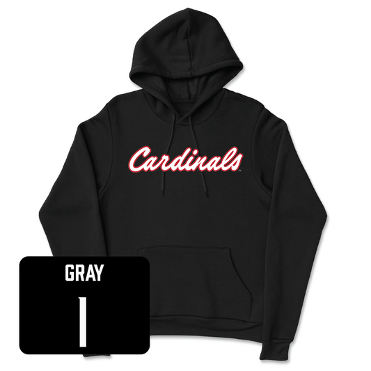 Softball Black Script Hoodie - Brooke Gray