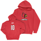 Red Baseball Louie Hoodie   - Eli Hoyt