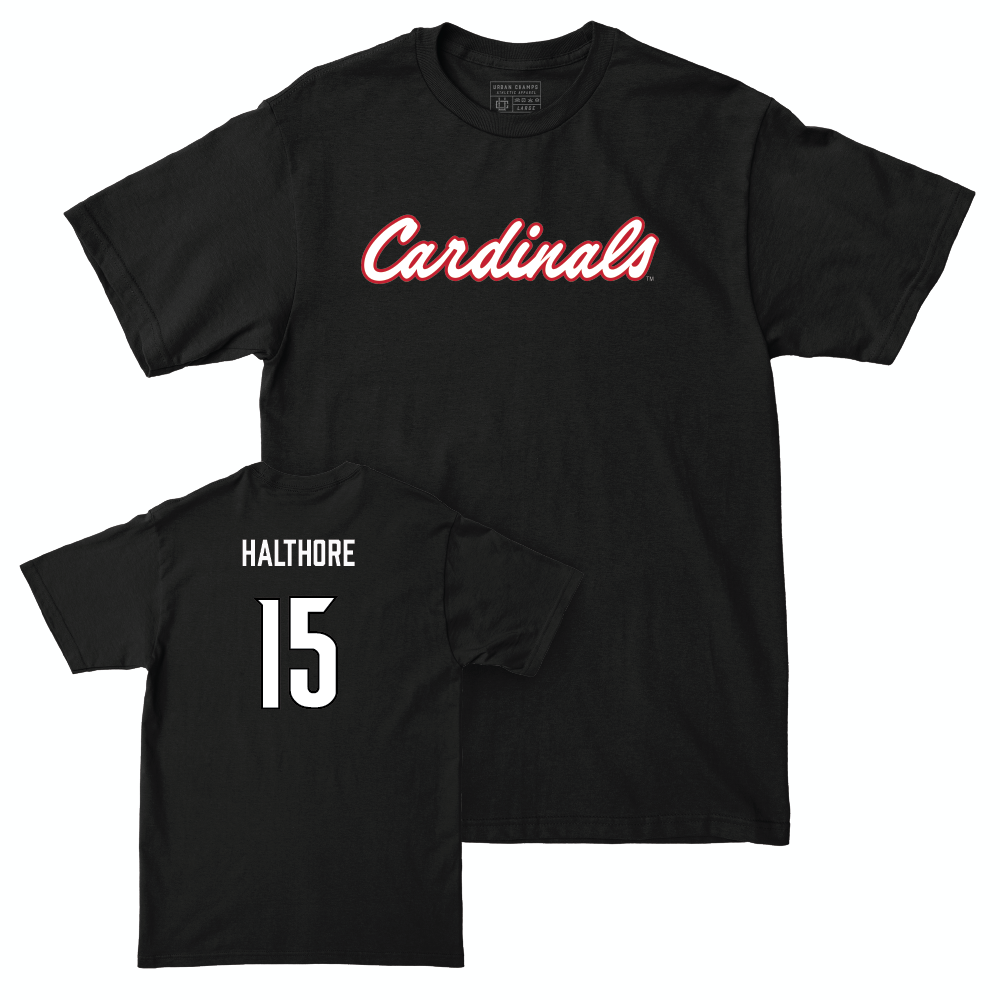 Field Hockey Black Script Tee  - Sana Halthore