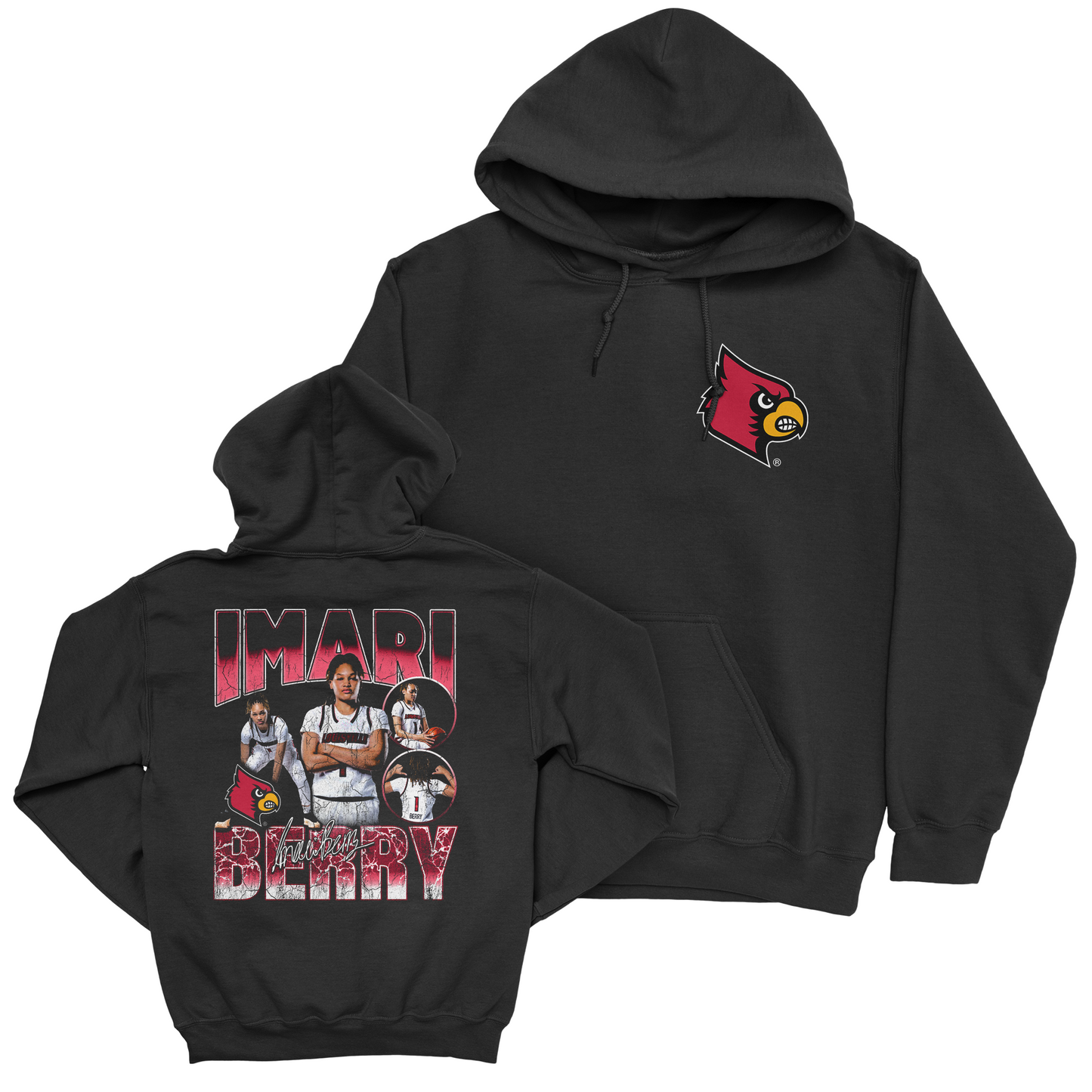 EXCLUSIVE RELEASE: Imari Berry 90s Black Hoodie