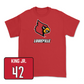 Red Baseball Louie Tee - Eddie King Jr.