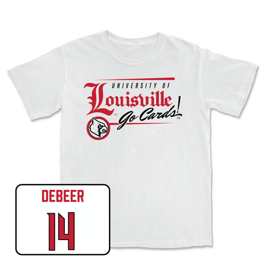 Louisville Cardinals Anna DeBeer Volleyball signature Tee Shirt