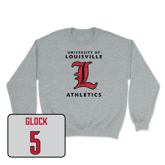 University of Louisville Youth Cardinals Volleyball Long Sleeve T-Shirt | Champion | Black | Youth Large
