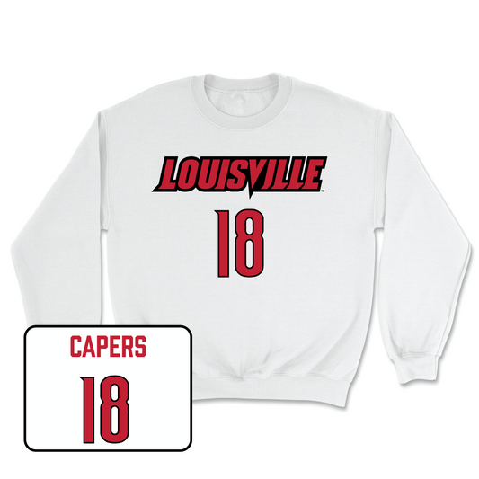 Louisville Cardinals Vintage NCAA Basketball Crewneck Sweatshirt