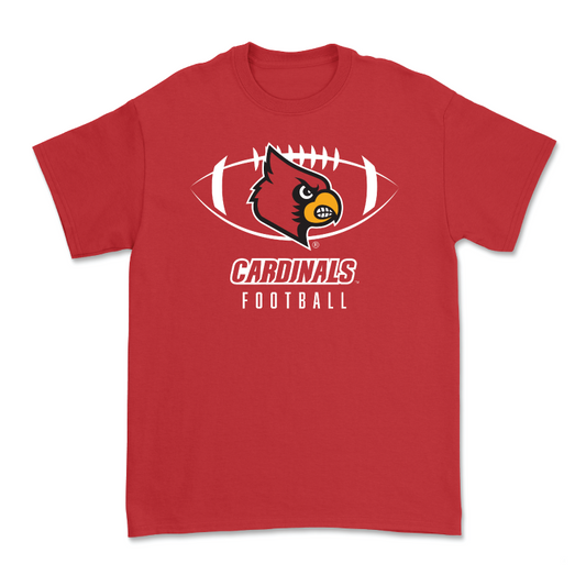 Red Football Gridiron Tee - Dakadrien Saunders