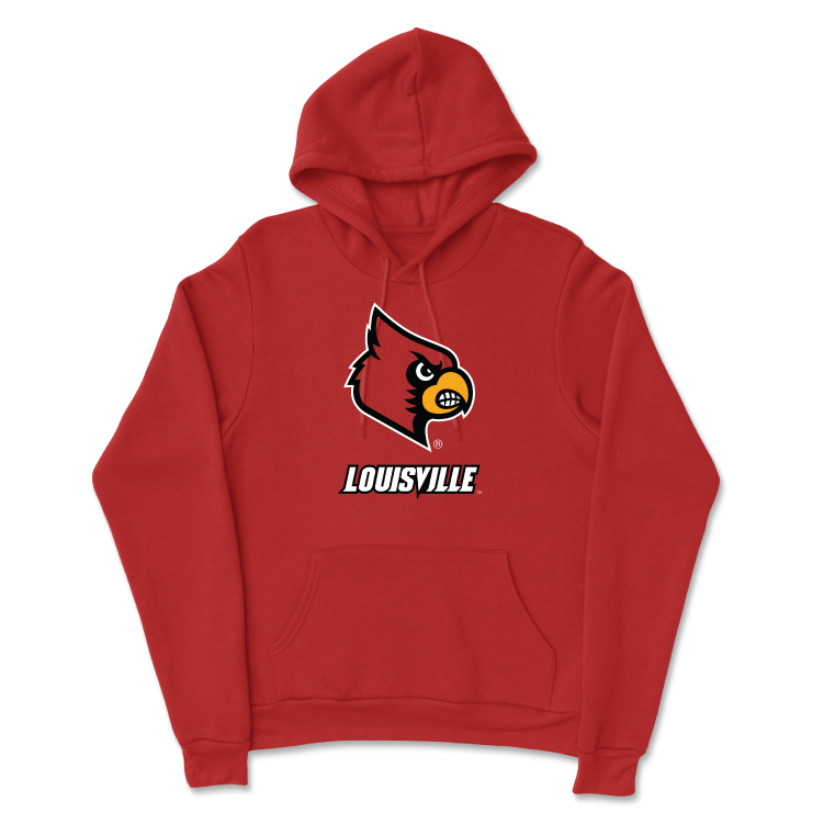 Red Football Louie Hoodie - Brady Allen