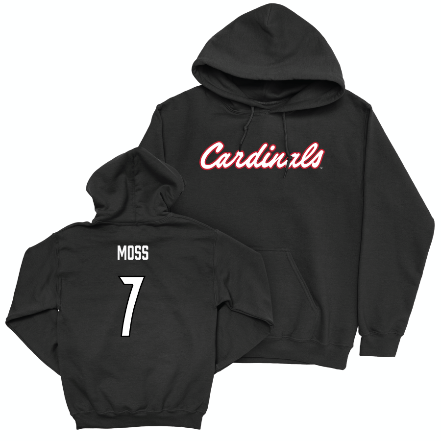 Football Black Script Hoodie     - Miller Moss