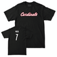 Football Black Script Tee     - Miller Moss