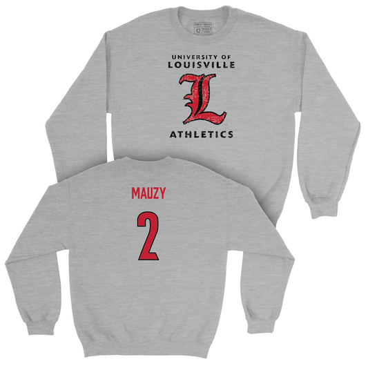 Sport Grey Field Hockey Vintage Crew  - Megan Mauzy