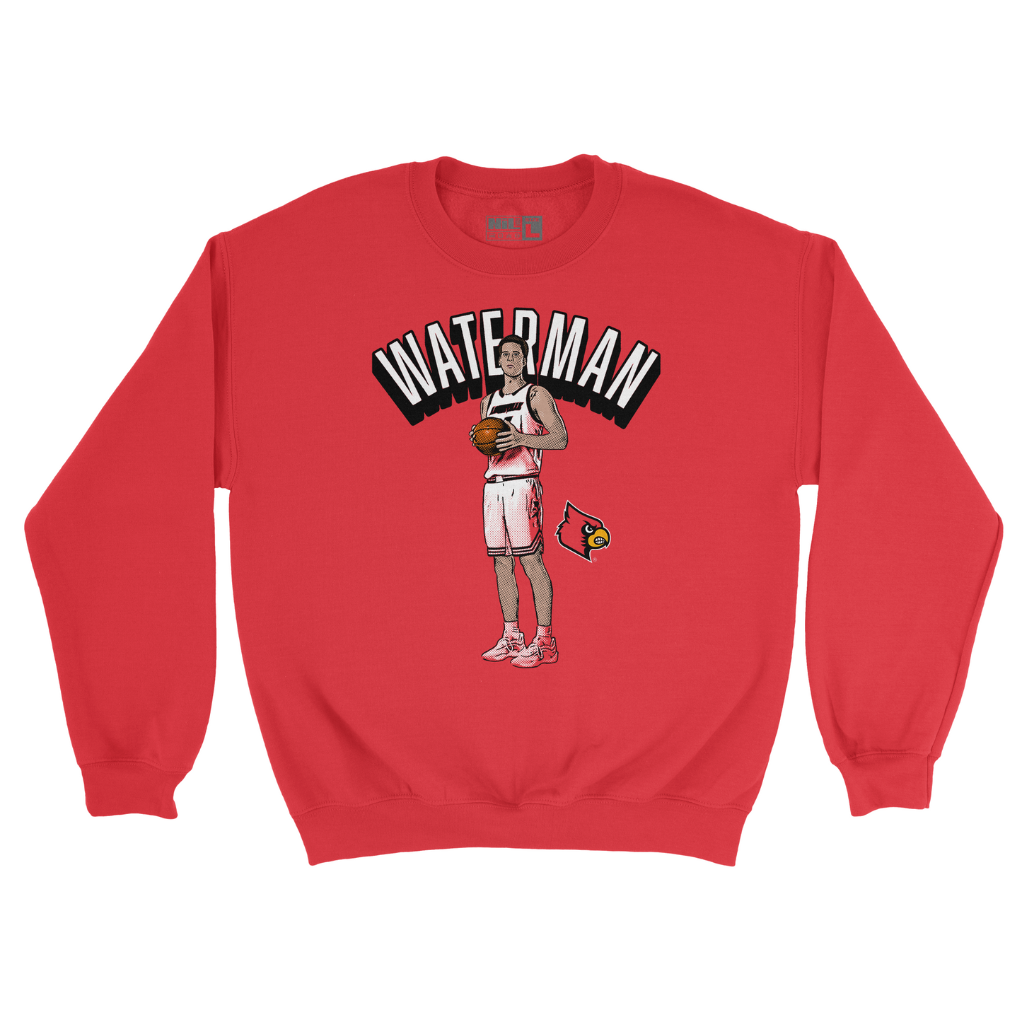 EXCLUSIVE RELEASE: Noah Waterman Illustrated Red Crew